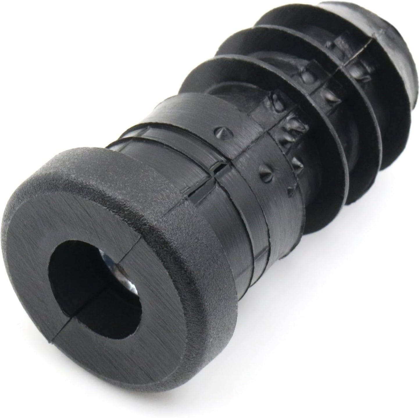 Design61 4x Gewindestopfen Justierstopfen für Rundrohr mit eingelegter Metallmutter Ø20mm 2 mm mit M8 Innengewinde