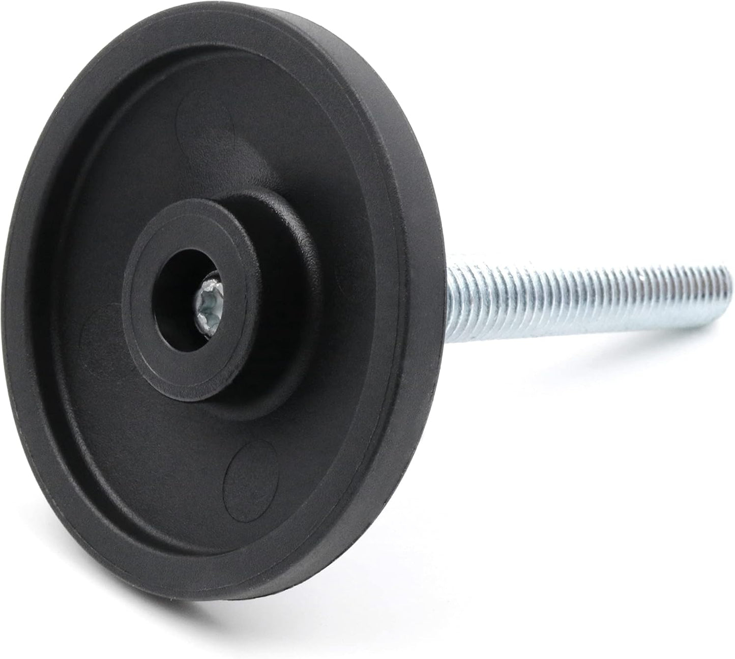 Design61 10x Distanzstücke Distanzhülsen Unterlegscheiben L 3 mm x Ø 10 / 5 mm M5 Rund HD-Polyethylen