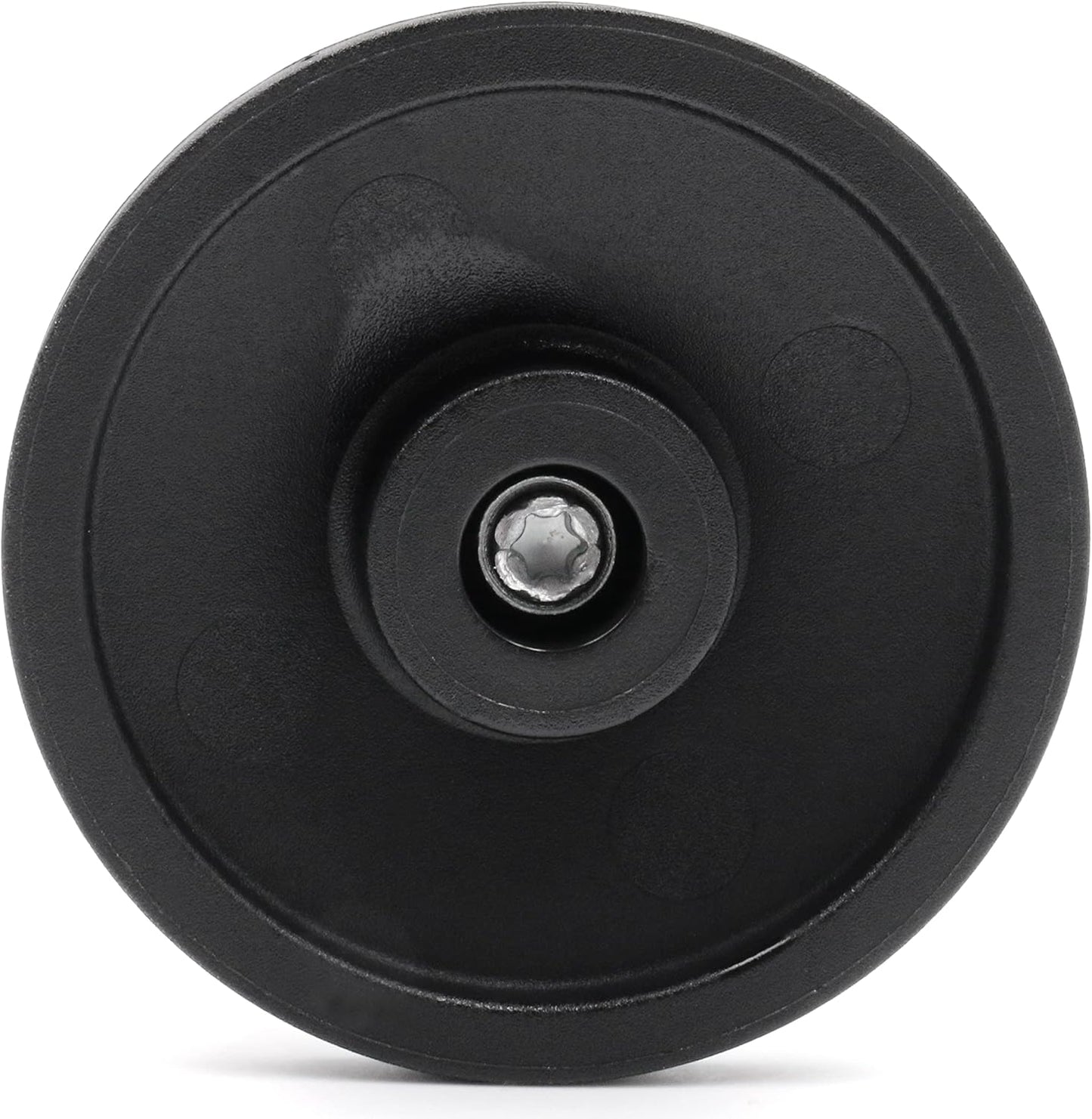 Design61 10x Distanzstücke Distanzhülsen Unterlegscheiben L 3 mm x Ø 10 / 5 mm M5 Rund HD-Polyethylen