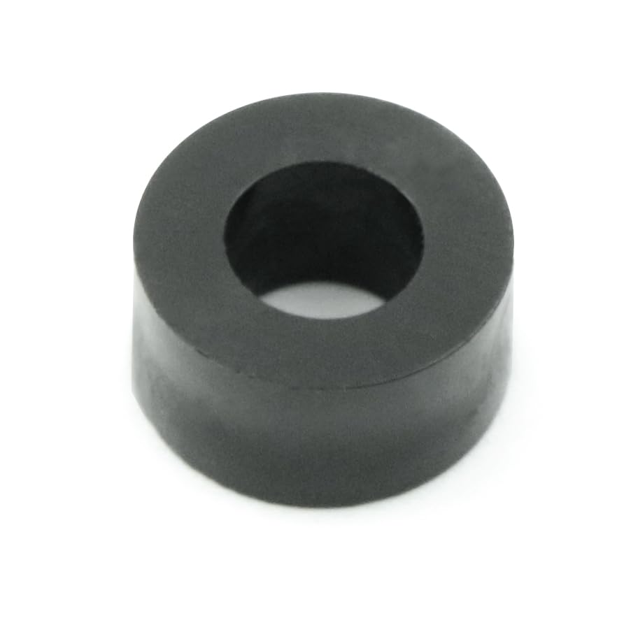 Design61 10x Distanzstücke Distanzhülsen Unterlegscheiben L 4 mm x Ø 10 / 5 mm M5 Rund HD-Polyethylen