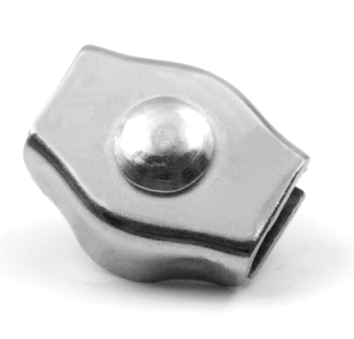 Design61 10x Simplexklemmen Simplex Seilklemmen 4mm Drahtseilklemme Edelstahl Rostfrei Drahtseilverbinder Stahlseil klemmen