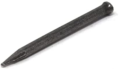 Clous en acier Design61, clous pour plinthes, 1,5 x 25 mm, tête plate, tête fraisée, 100 pièces