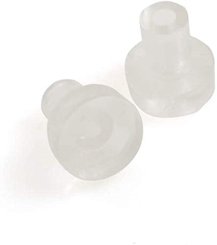 Deisgn61 PVC glass supports set of 20 Ø 5mm x 15mm glass supports transparent