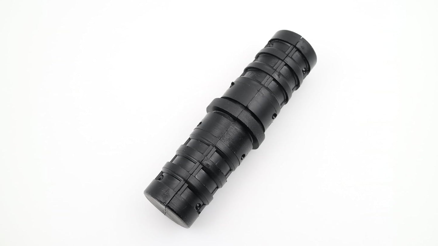 Design61 2x 2-way connector pipe connector for round pipes with outer diameter of 28mm