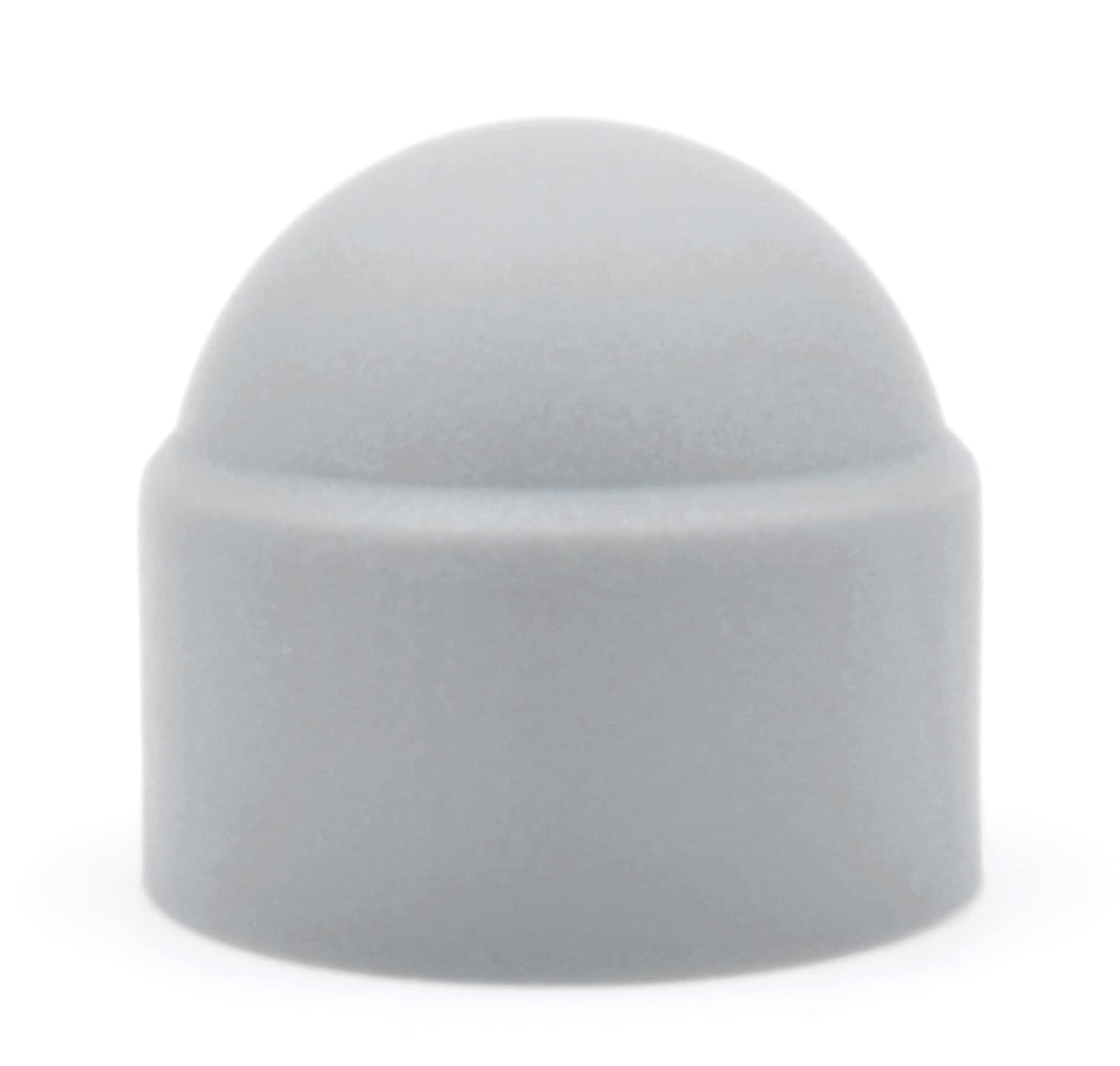 Design61 20x Round Hexagon Protective Caps M12 x SW18 mm with hexagon socket for nuts and screw heads in grey