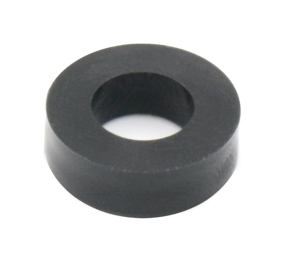 Design61 10x Distanzstücke Distanzhülsen Unterlegscheiben L 10 mm x Ø 20/10,5 mm M10 Rund HD-Polyethylen