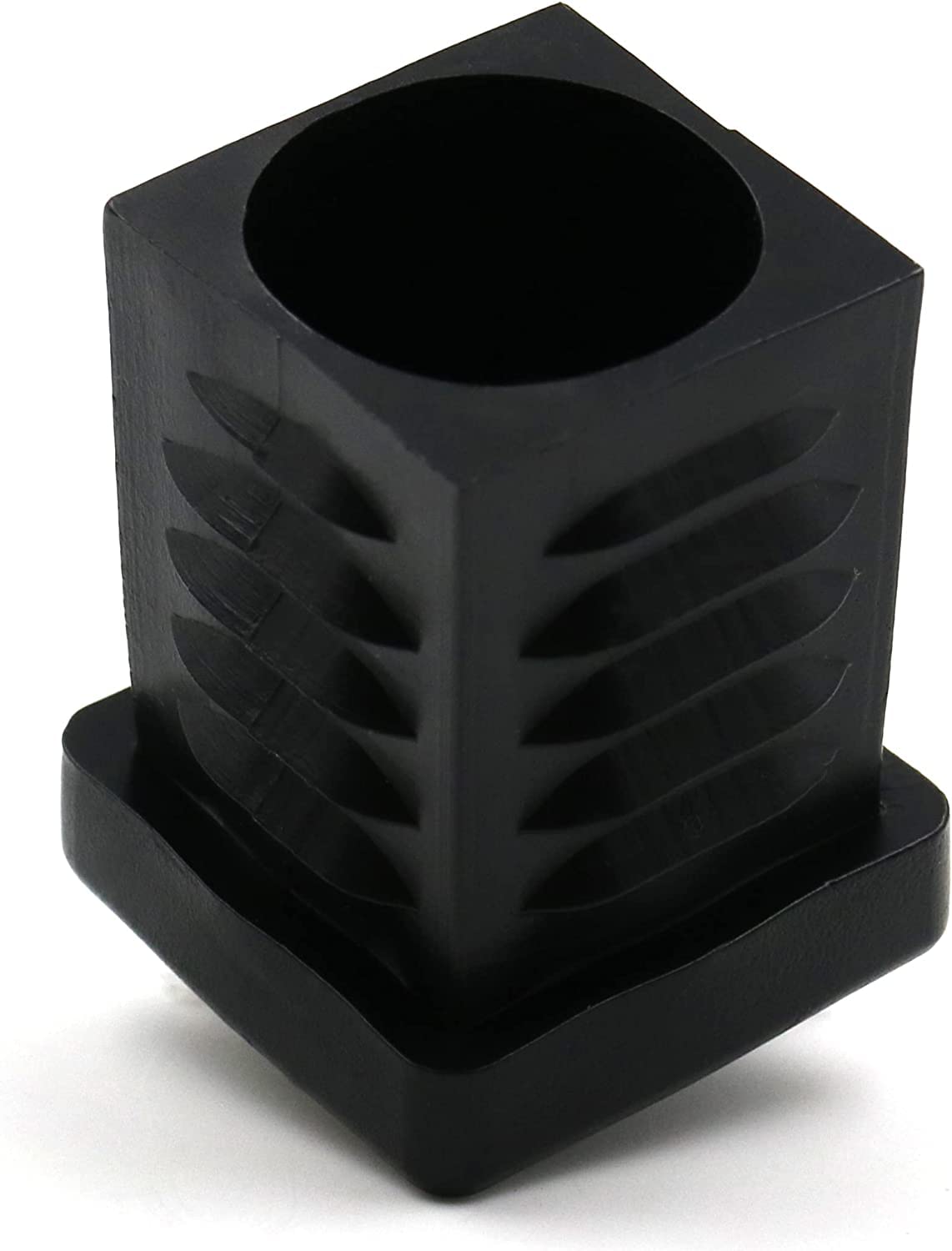 Design61 4x threaded plugs square tube plugs 25x25 mm wall thickness 1-2 mm with M8 internal thread