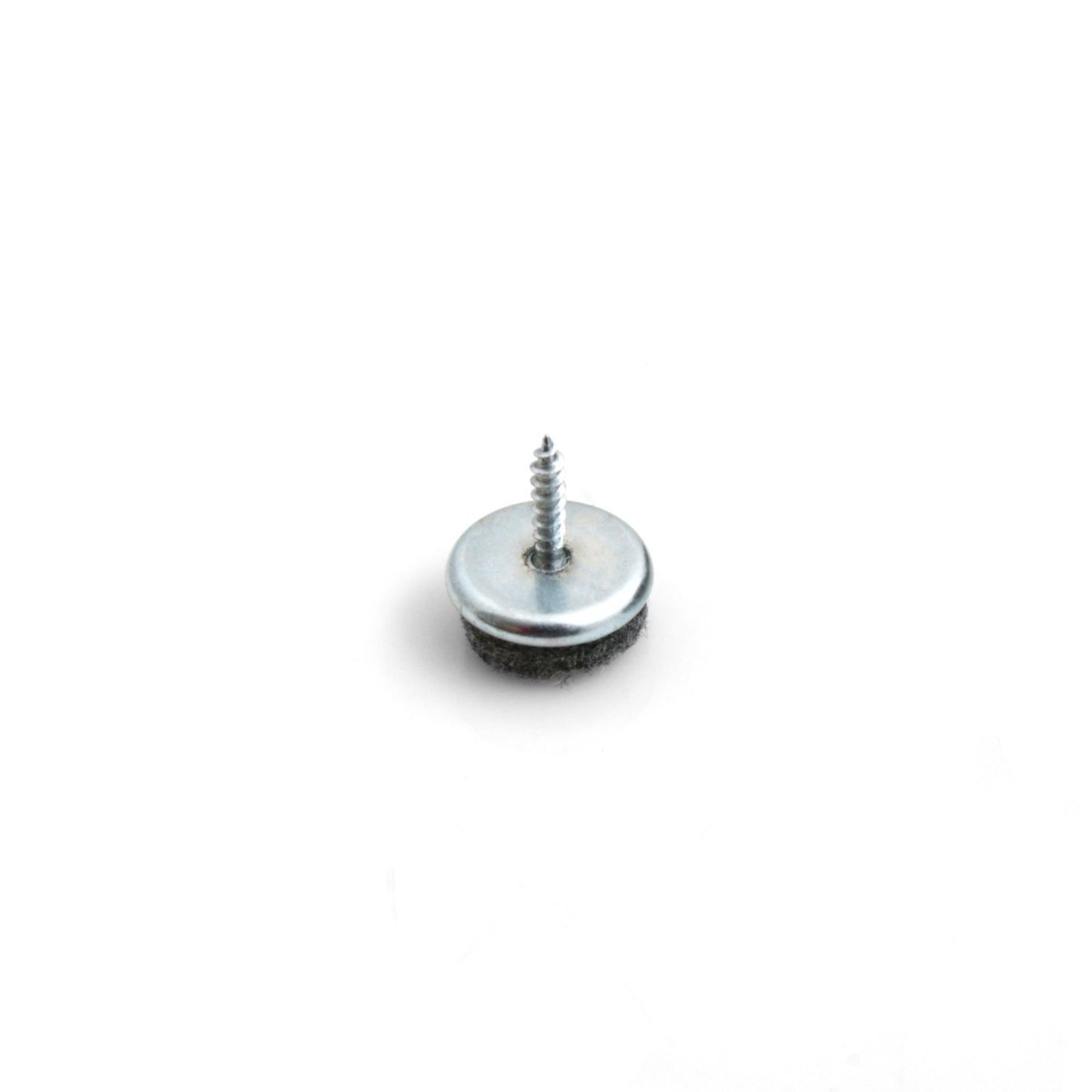 Design61 20 felt gliders parquet gliders furniture gliders chair leg gliders parquet gliders felt for screwing on floor protection 30mm steel nickel-plated