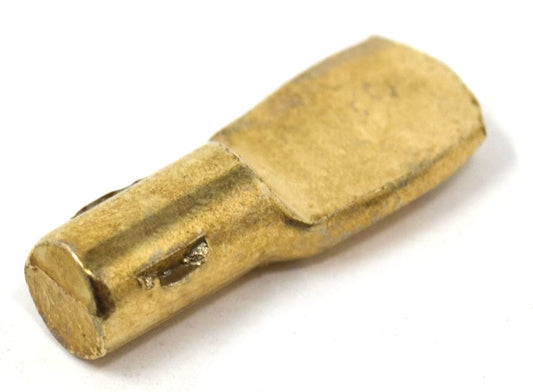 Design61 lot de 20 supports d'étagère, supports d'étagère 5 mm pour étagères, acier, laitonné