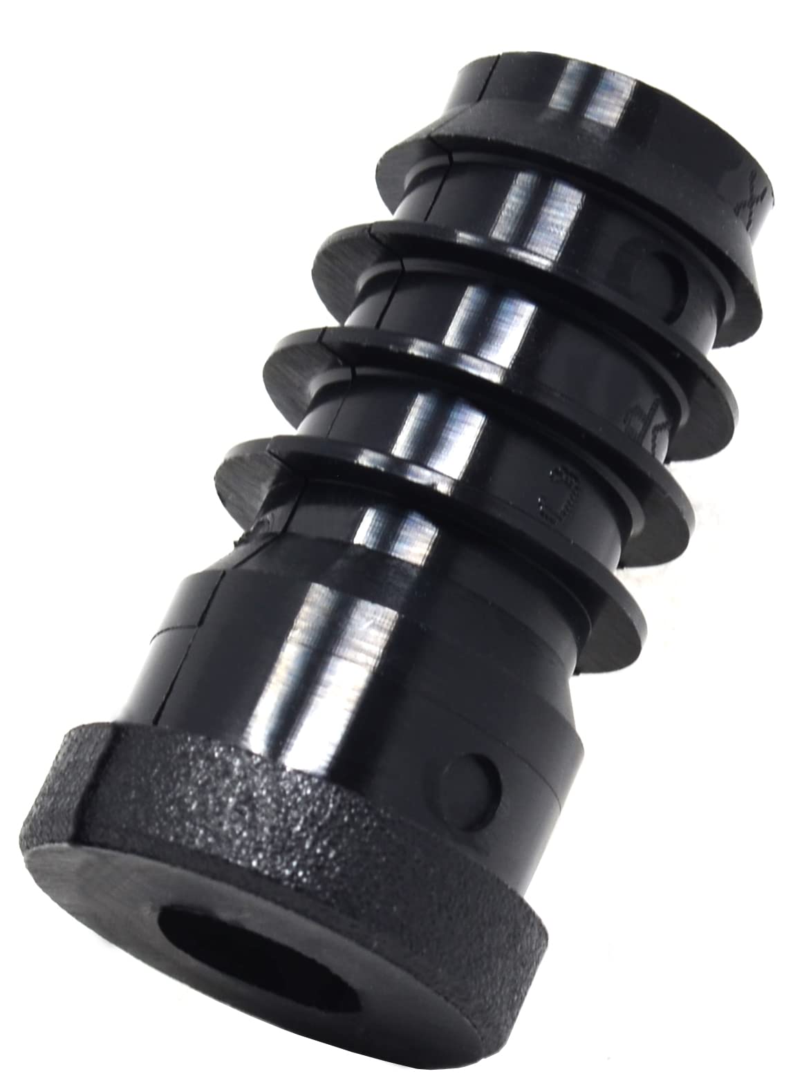Design61 8x threaded plugs adjusting plugs for round tube with inserted metal nut Ø20 mm 1-1.5 mm with M8 internal thread