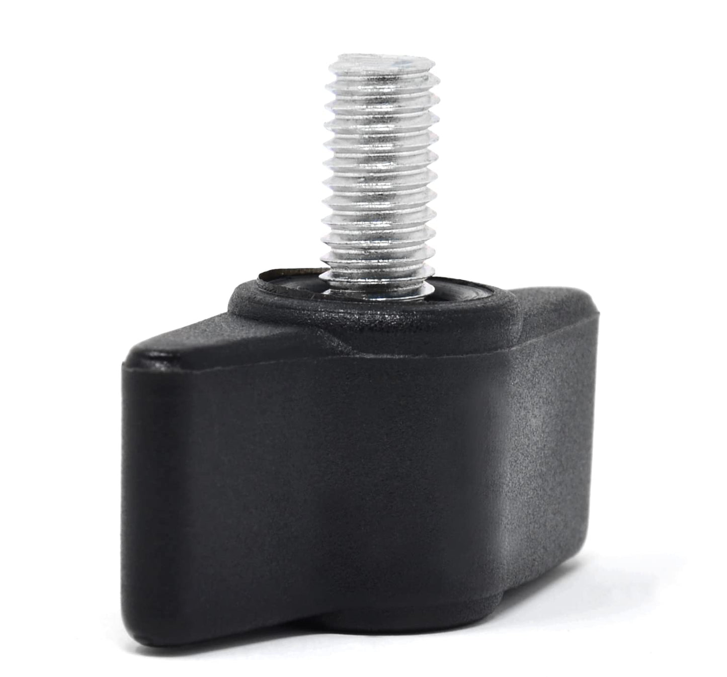 Design61 4x wing screw plastic with threaded bolt steel M5 x 10 mm