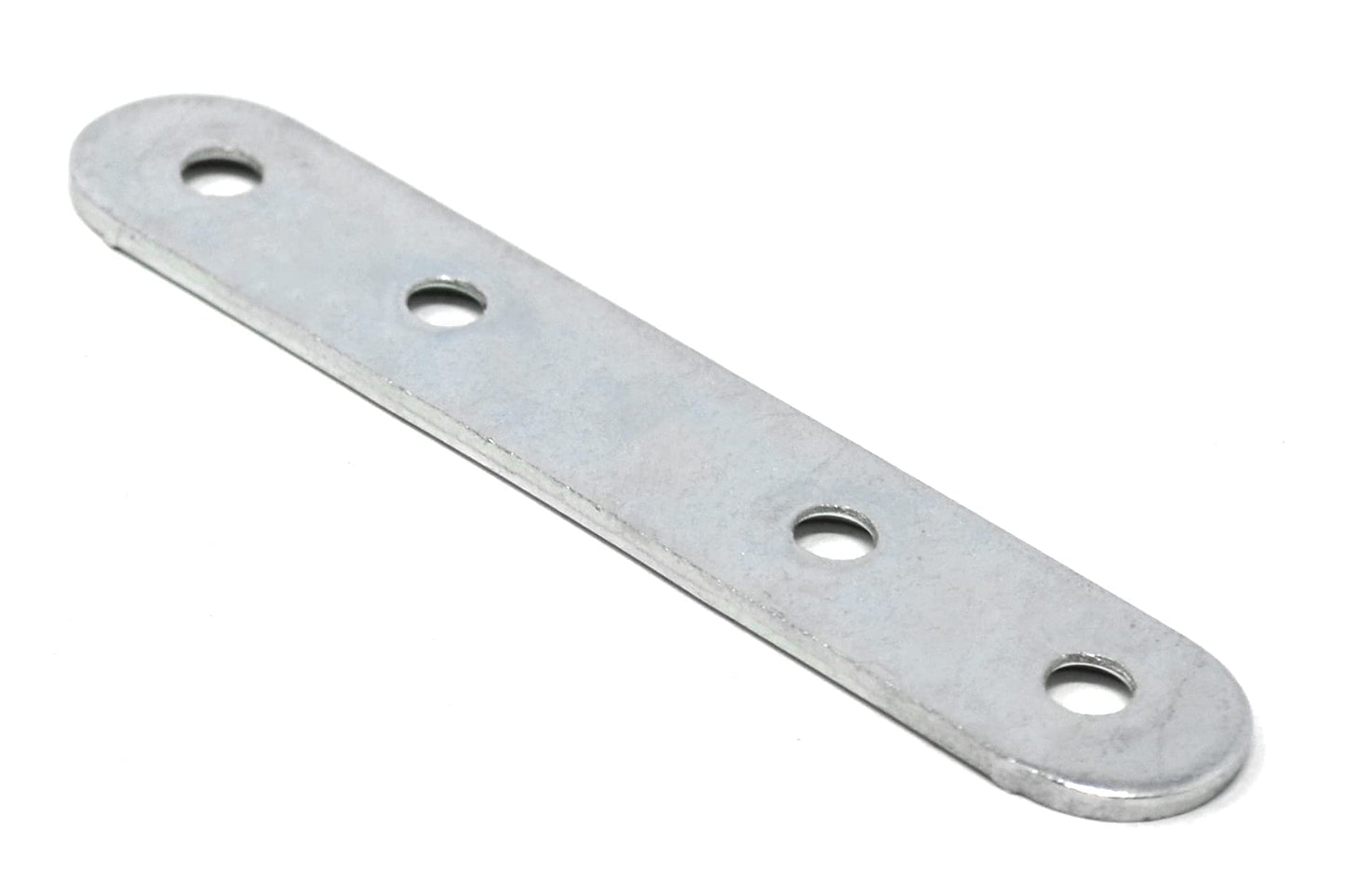 Design61 Set of 4 flat connectors, perforated plate, fixing plate, metal connector, wood connector, connecting plate 80mm