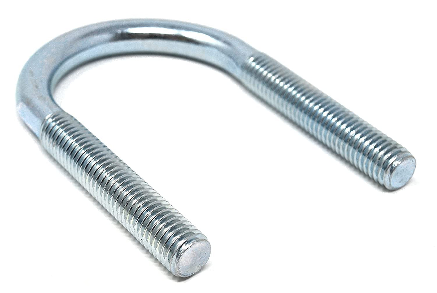 Design61 4x Bügelschraube DIN 3570 Rundstahlbügel M10 x Ø 30,0-33,7mm Gewindebügel Galvanisch Verzinkt U-Bolzen