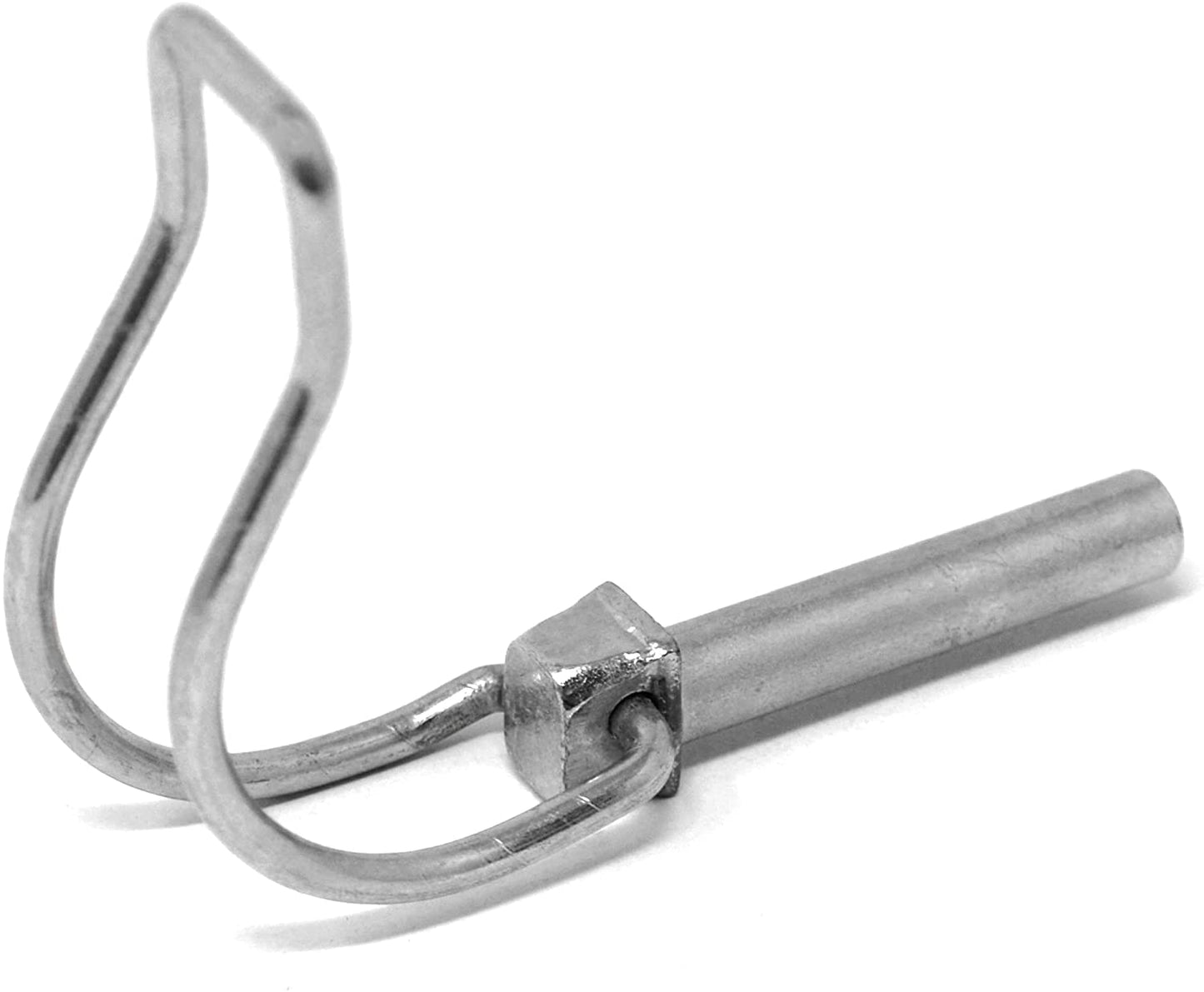 Design61 2x Rohr-Klappsplint Klappstecker 8 x 50 mm galv. verzinkt