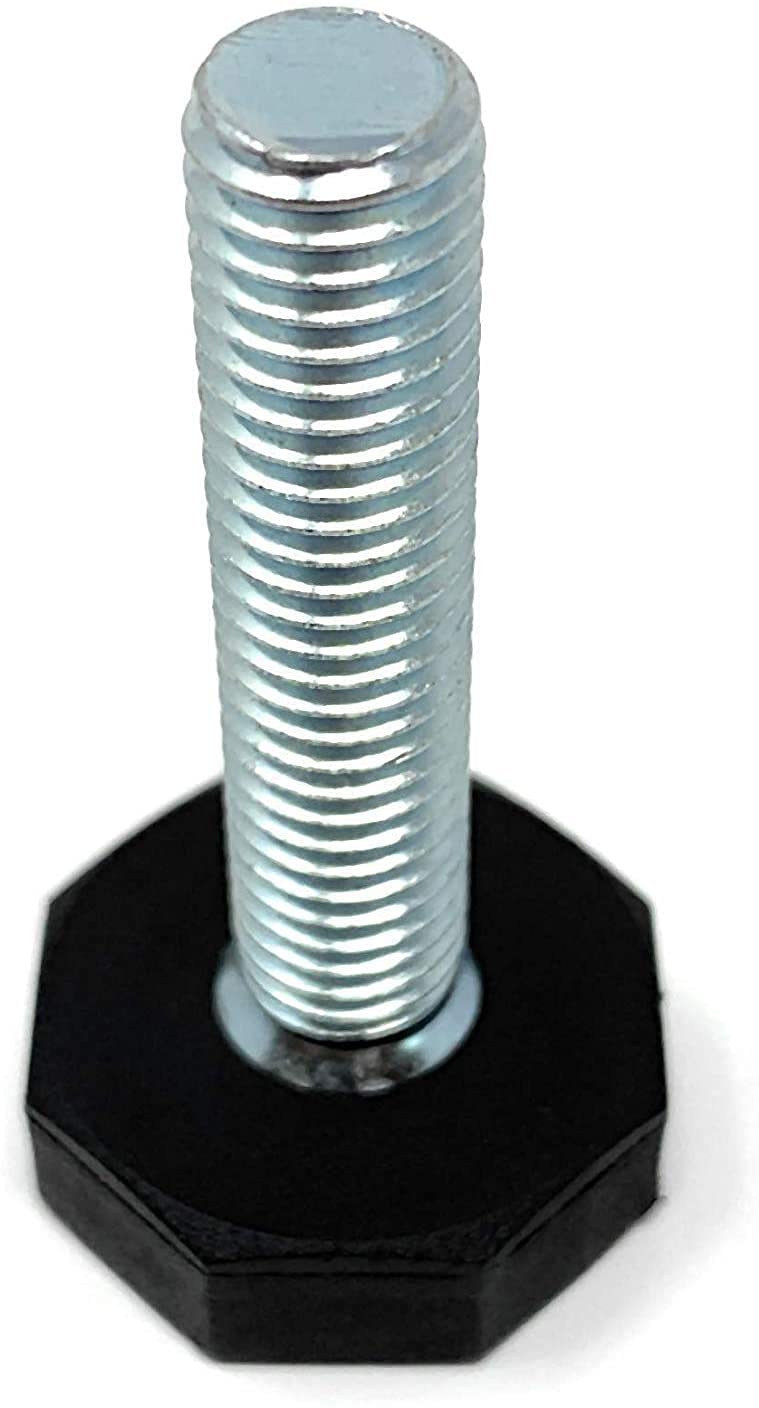 Design61 4x vis de réglage Ø 27 mm avec vis de réglage galvanisée M10 x 36 mm