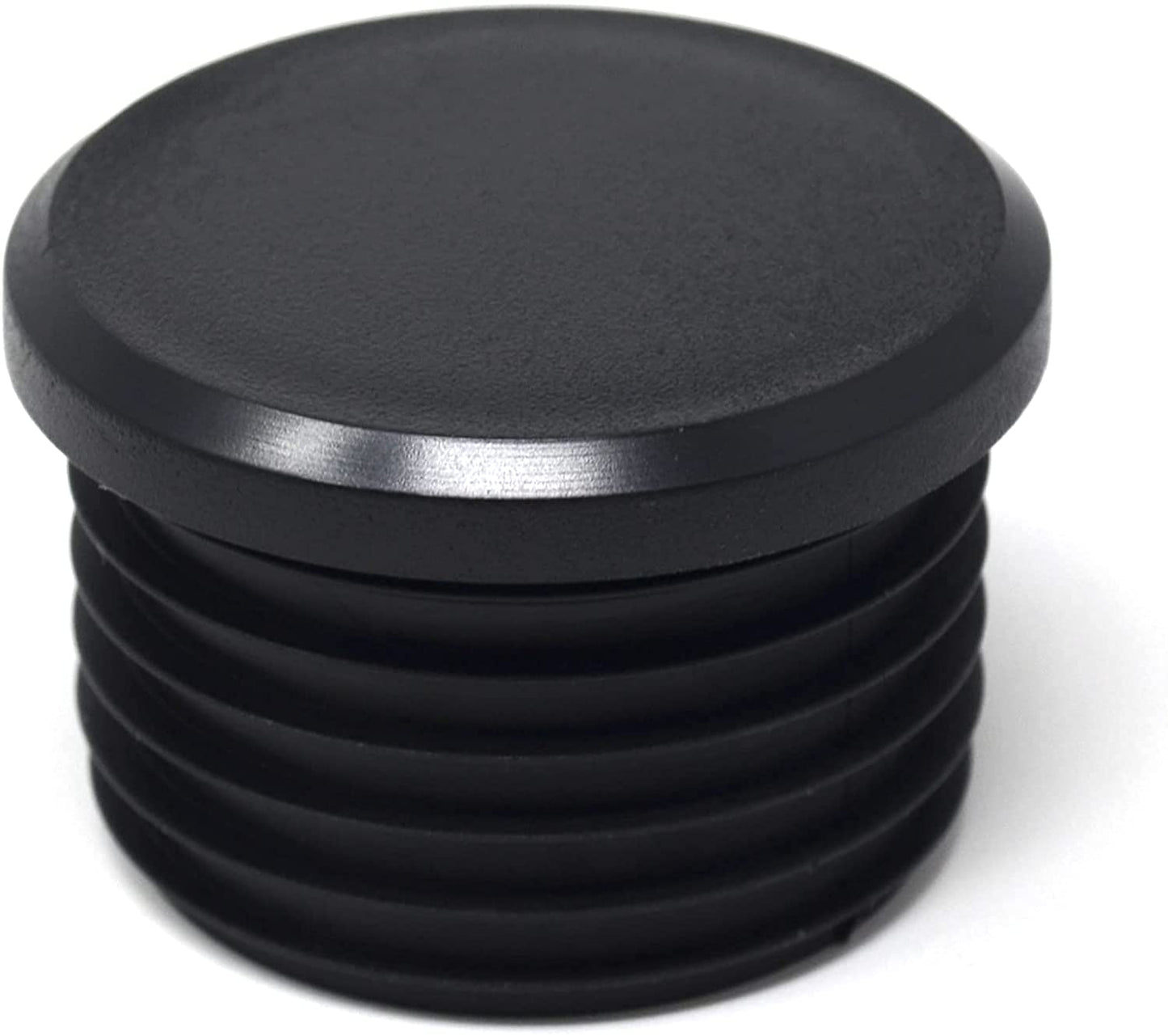 Design61 4x bouchons de recouvrement Ø33,7 mm bouchons à lamelles à tête plate pour tubes ronds de 1 pouce