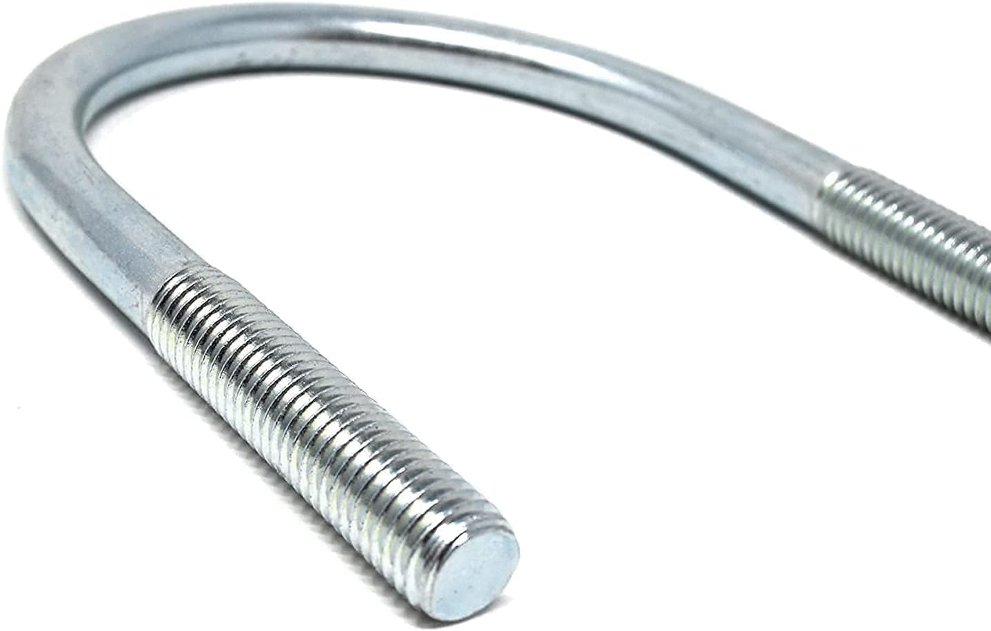 Design61 1x Bügelschraube M16 x 191 x Ø 133,0-139,7mm DIN 3570 Bügelbolzen Gewindebügel Galvanisch Verzinkt U-Bolzen für Rohrbefestigung Metallbau KFZ Industrie Boot Werkstatt Bau