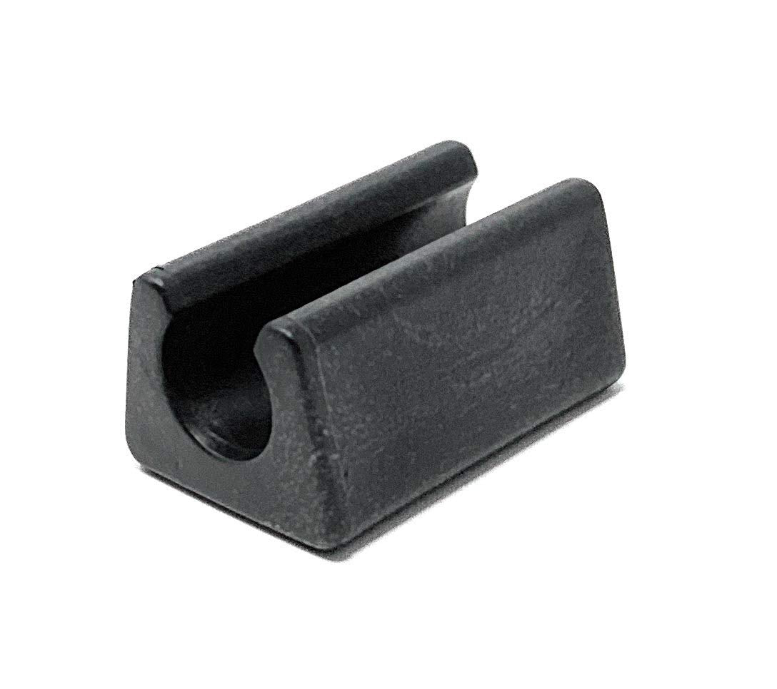 Design61 Klemmschalengleiter 8er Set Stuhlgleiter Bodenschongleiter Ø 8 mm Silencer Möbelgleiter
