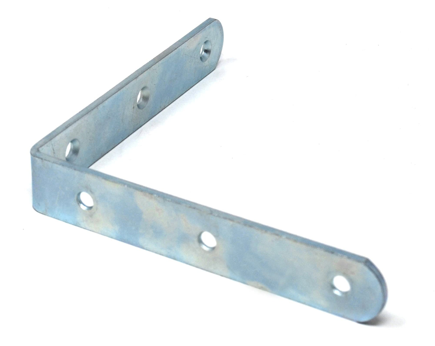 Design61 set of 4 angle connectors furniture angle L-angle galvanized steel 120mm x 120mm