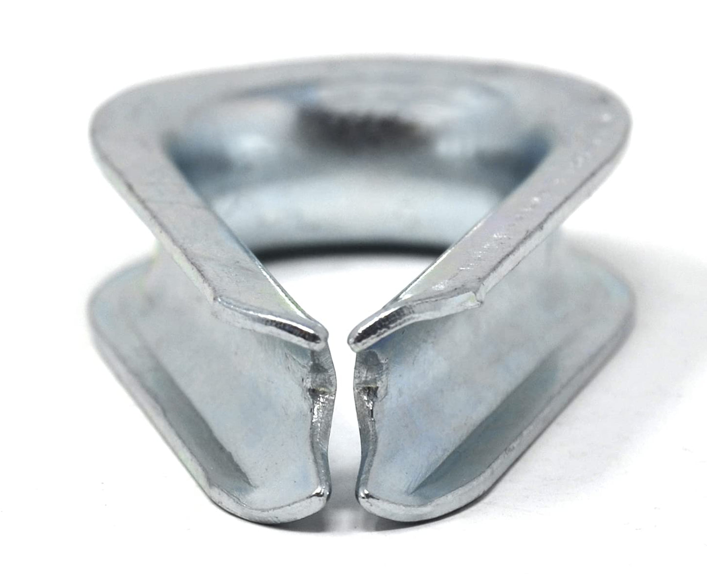 Design61 8mm Drahtseil Kauschen Kausche DIN65457 Stahl Galvanisch Verzinkt 5er Set