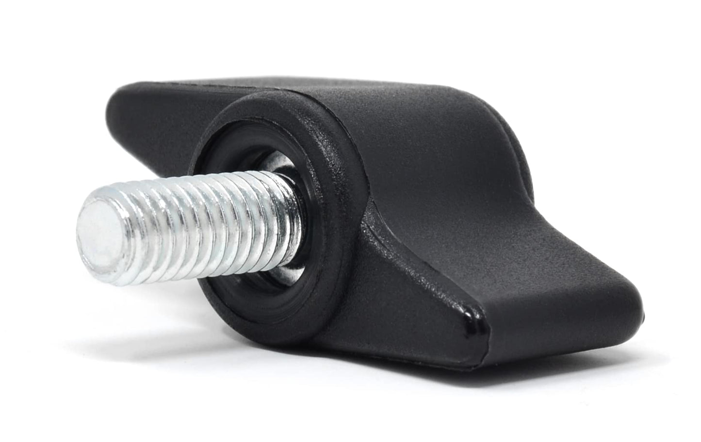Design61 4x wing screw plastic with threaded bolt steel M5 x 10 mm