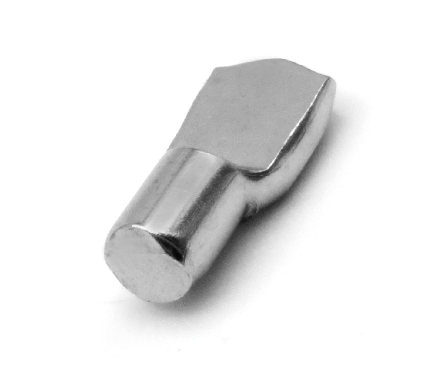 Design61 Shelf Support 7 mm Shelf Support for Shelves Steel Nickel-Plated Spoon Shape 20 Pieces