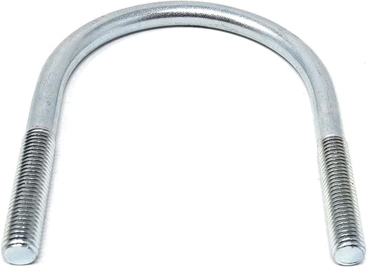 Design61 1x Bügelschraube M16 x 191 x Ø 133,0-139,7mm DIN 3570 Bügelbolzen Gewindebügel Galvanisch Verzinkt U-Bolzen für Rohrbefestigung Metallbau KFZ Industrie Boot Werkstatt Bau