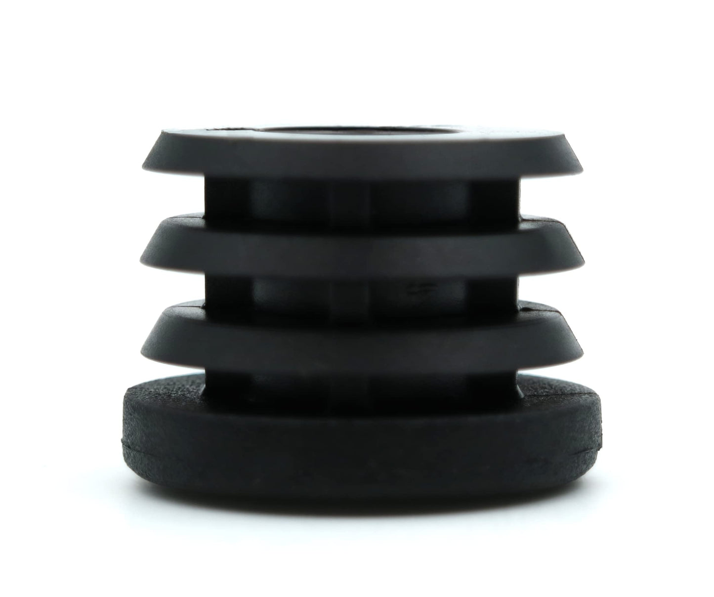 Design61 8x threaded plugs adjusting plugs for round tube with injected plastic thread Ø30 mm 1.5-2 mm with M8 internal thread