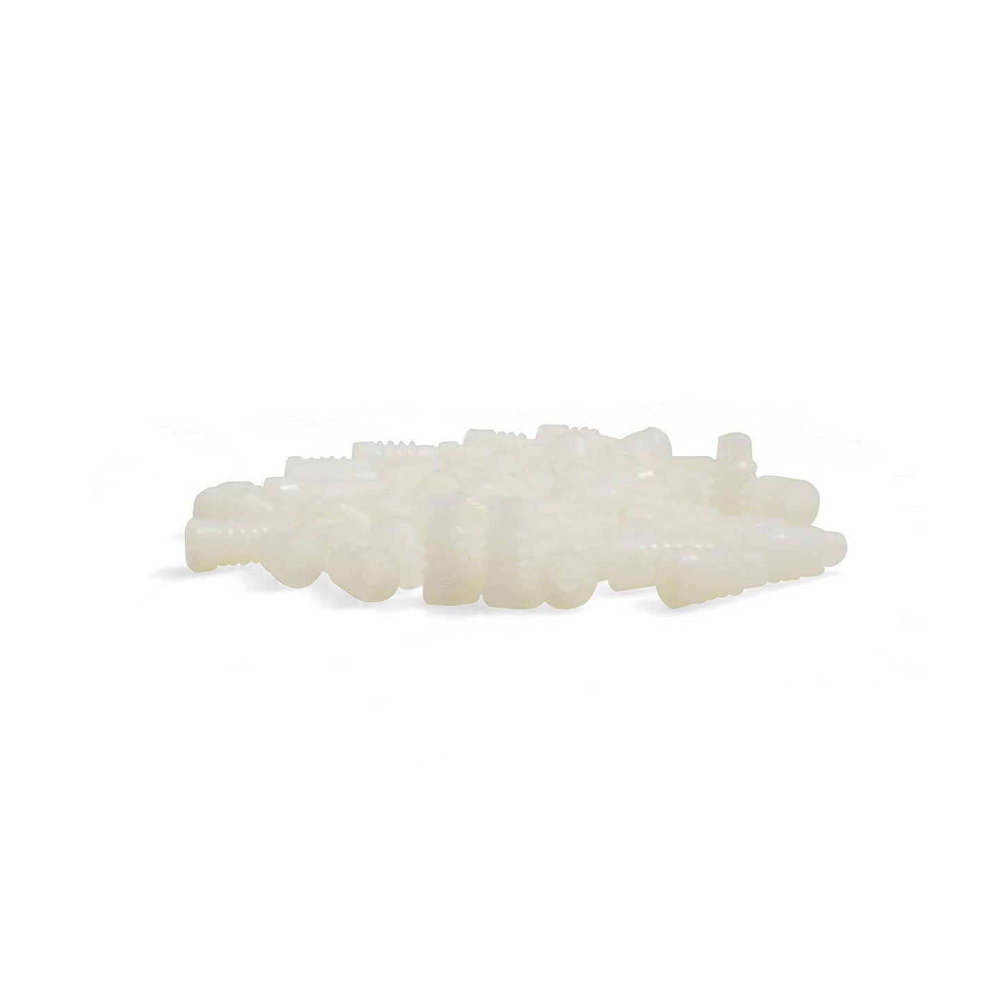 Design61 100x Carpet Socket Carpet Socket Ø 8mm Holder for Carpet Nails in White