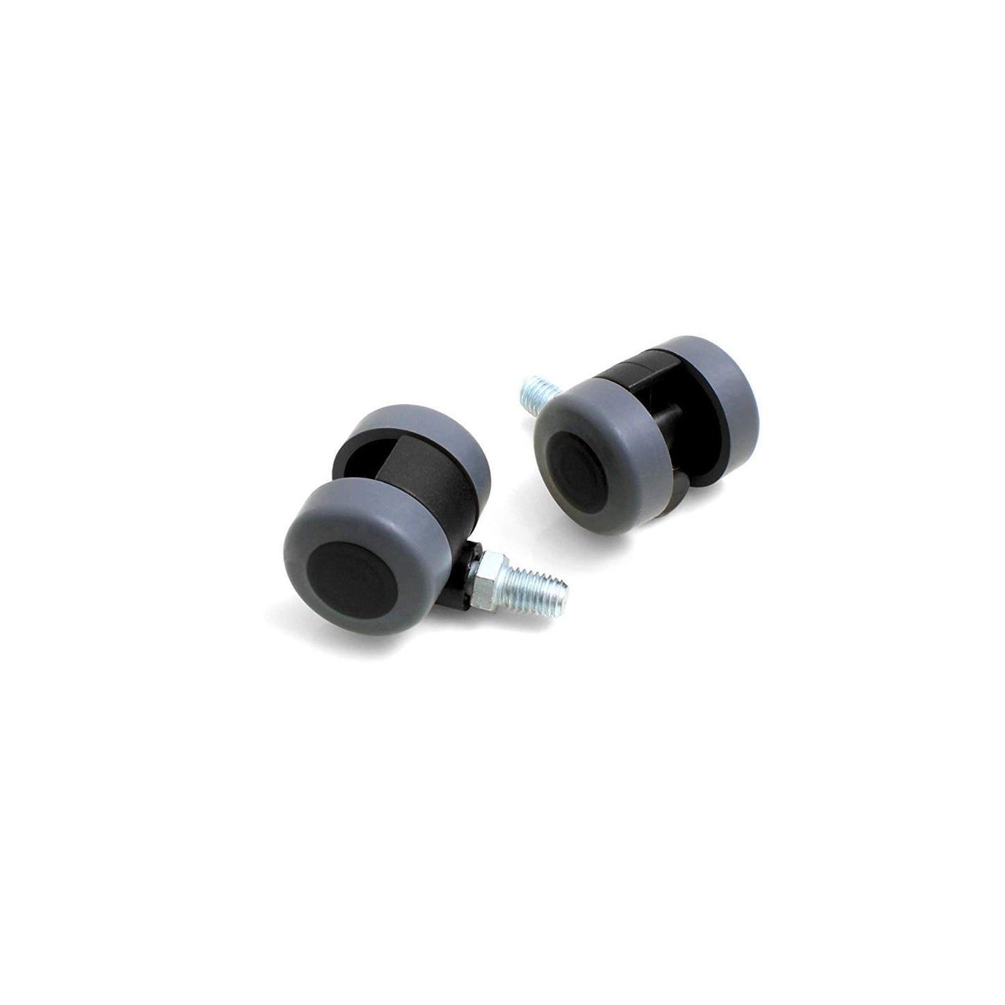 Design61 Doppelrolle Möbelrolle Möbelrollen Möbel Doppel Rolle mit Gewindestift M10x25mm