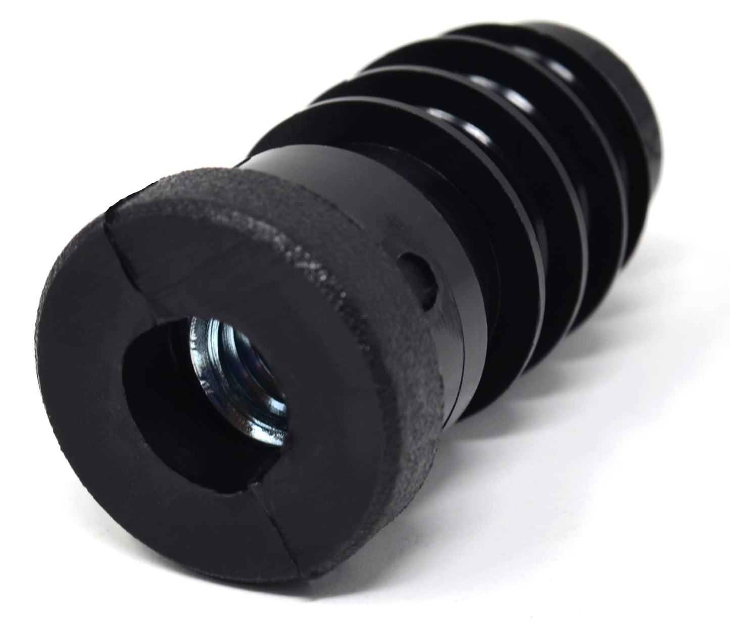 Design61 8x threaded plugs adjusting plugs for round tube with inserted metal nut Ø20 mm 1-1.5 mm with M8 internal thread