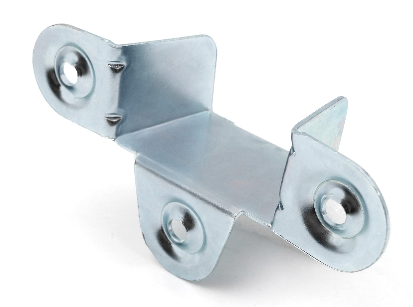 Design61 Set of 4 bed base connectors for double beds single beds base thickness 35mm for screwing steel galvanized