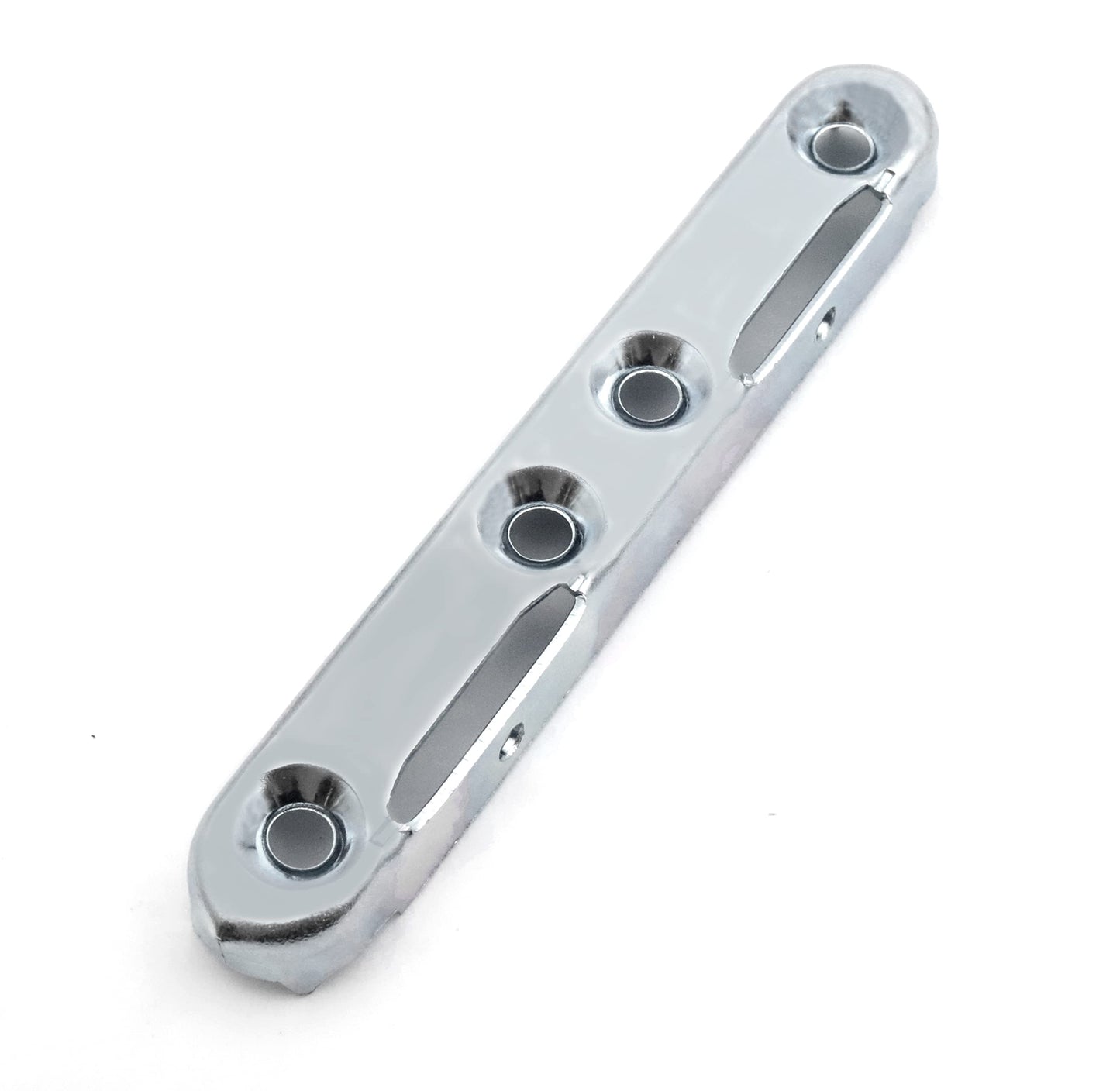 Design61 set of 4 bed fittings, bed connectors, bed fittings for slatted frames, furniture connectors complete set for screwing 100mm