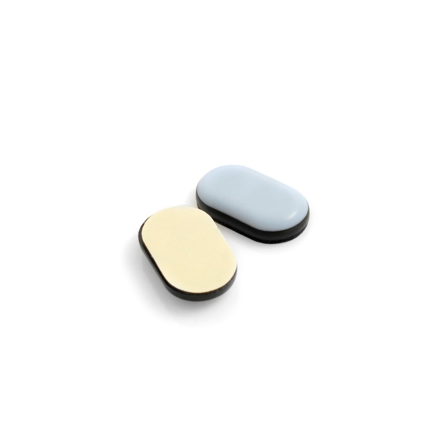 Design61 Möbelgleiter 8X Bodenschutz Gleiter Teflon selbstklebend 25x15 mm mm PTFE Stärke 4,5 mm