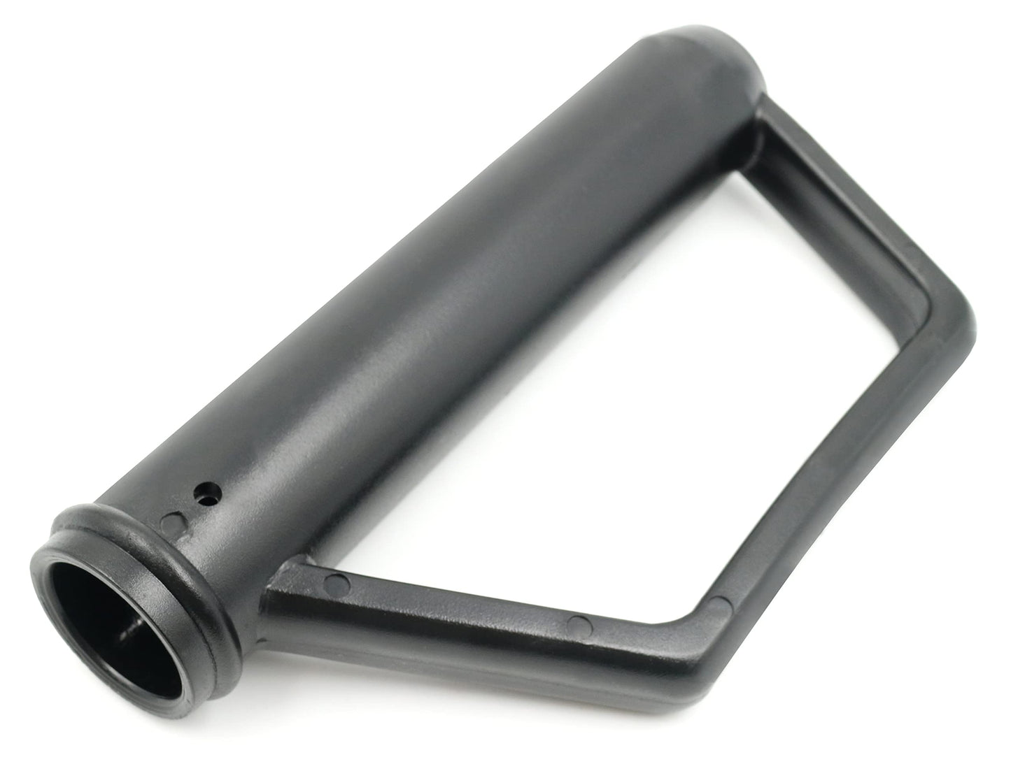 Design61 2x Universal Cylindrical Handle with Bar Wheelbarrow Handles 25mm in Black