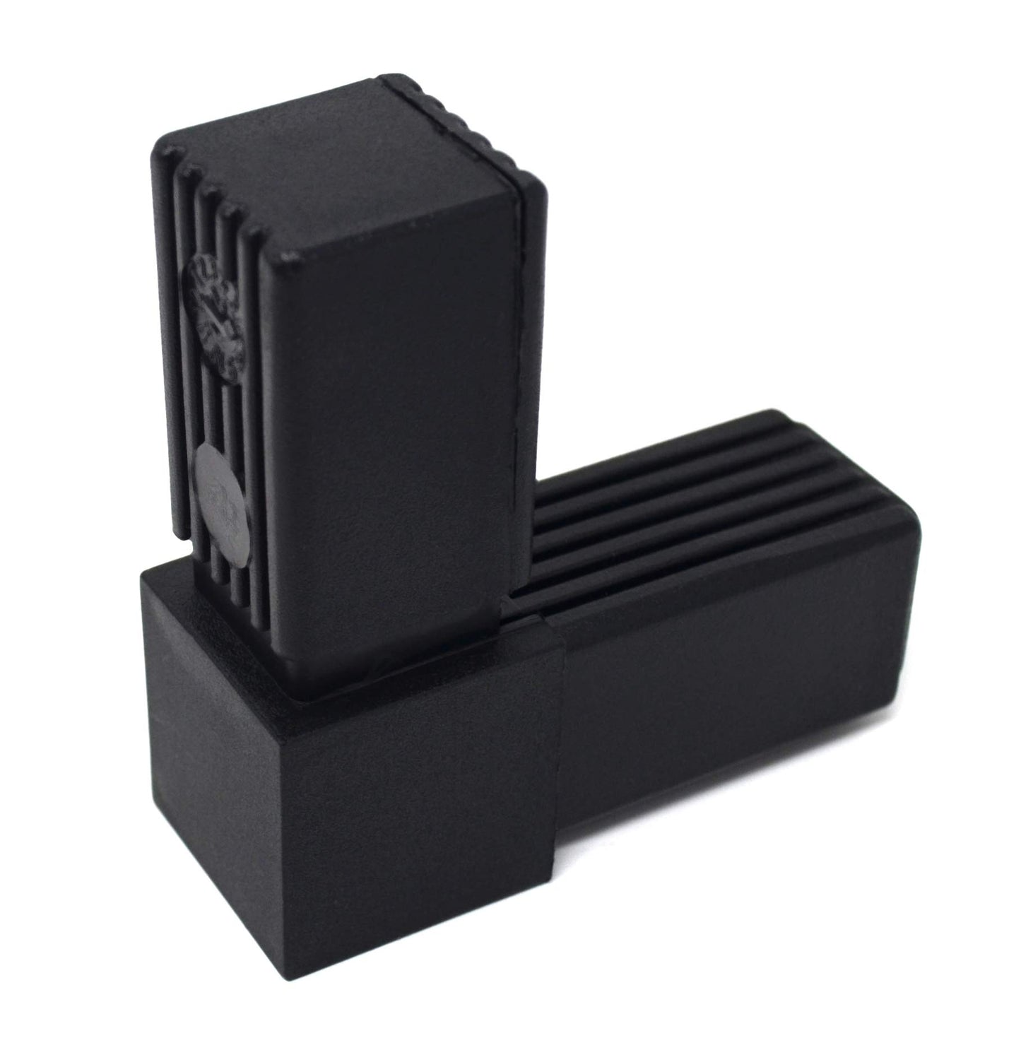 Design61 5x connecteurs (angle droit) 90° pour tubes carrés connecteur de tuyau 30 x 30 x 2 mm