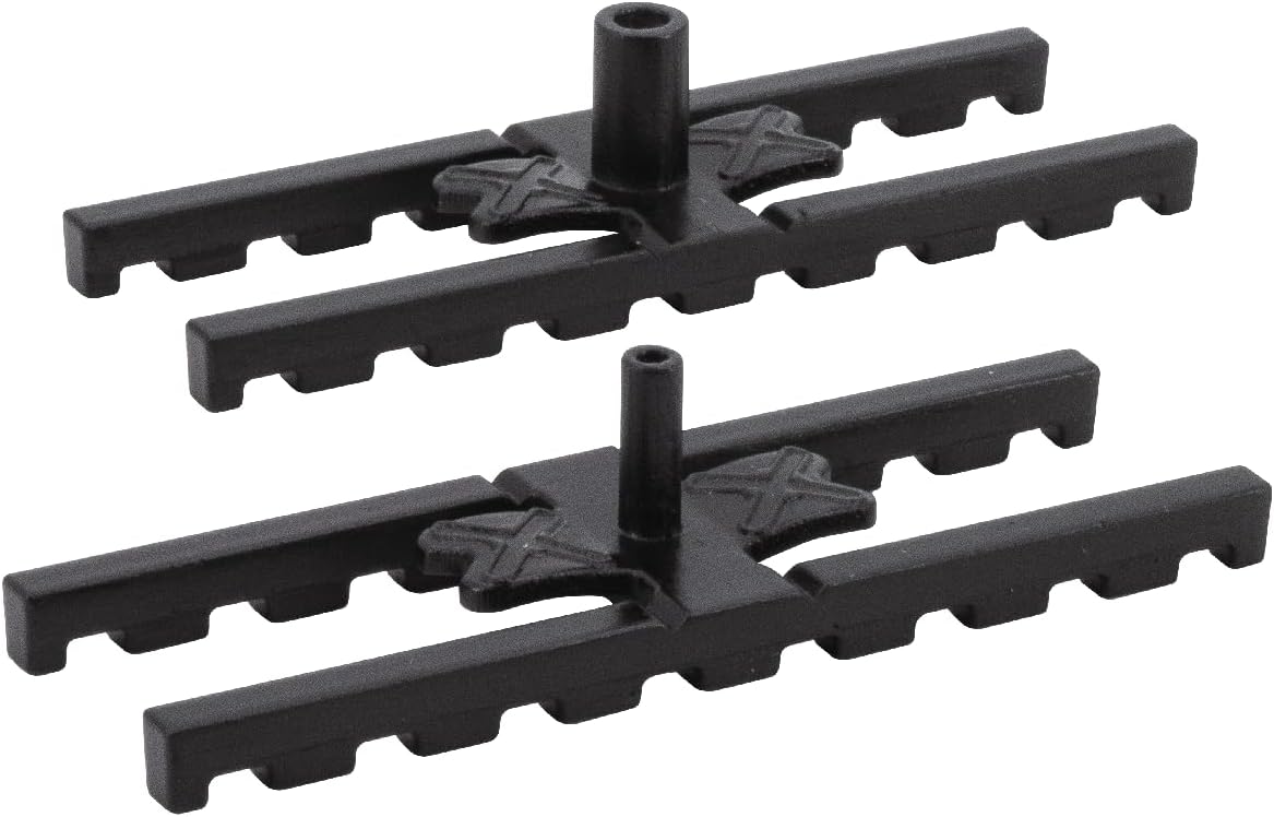 Design61 100 Stück Abstandhalter für Terrassendielen Terrasse 7mm Distanzhalter für 7mm Fuge aus Kunststoff für Unterkonstruktion zur Ventilation und Verhinderung von Staunässe