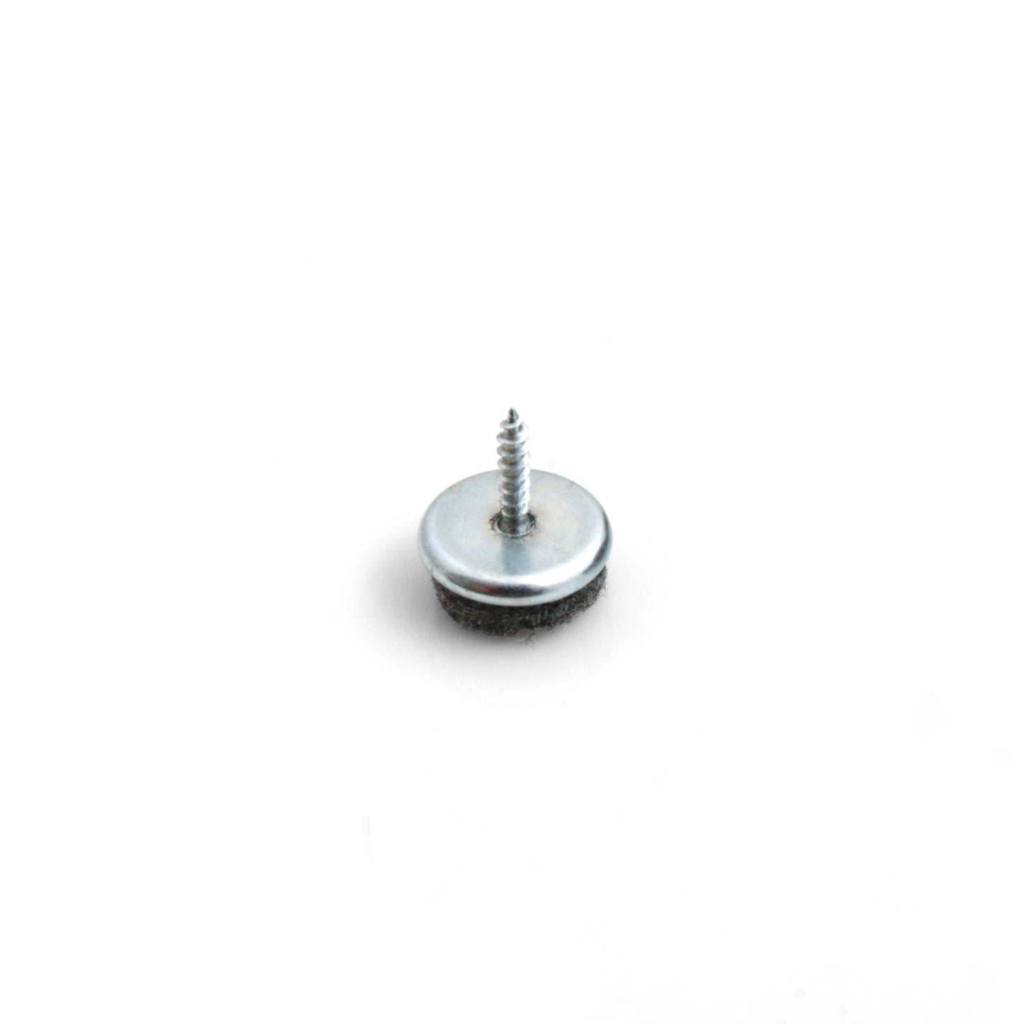 Design61 20 felt gliders parquet gliders furniture gliders chair leg gliders parquet gliders felt for screwing on floor protection 20mm steel nickel-plated