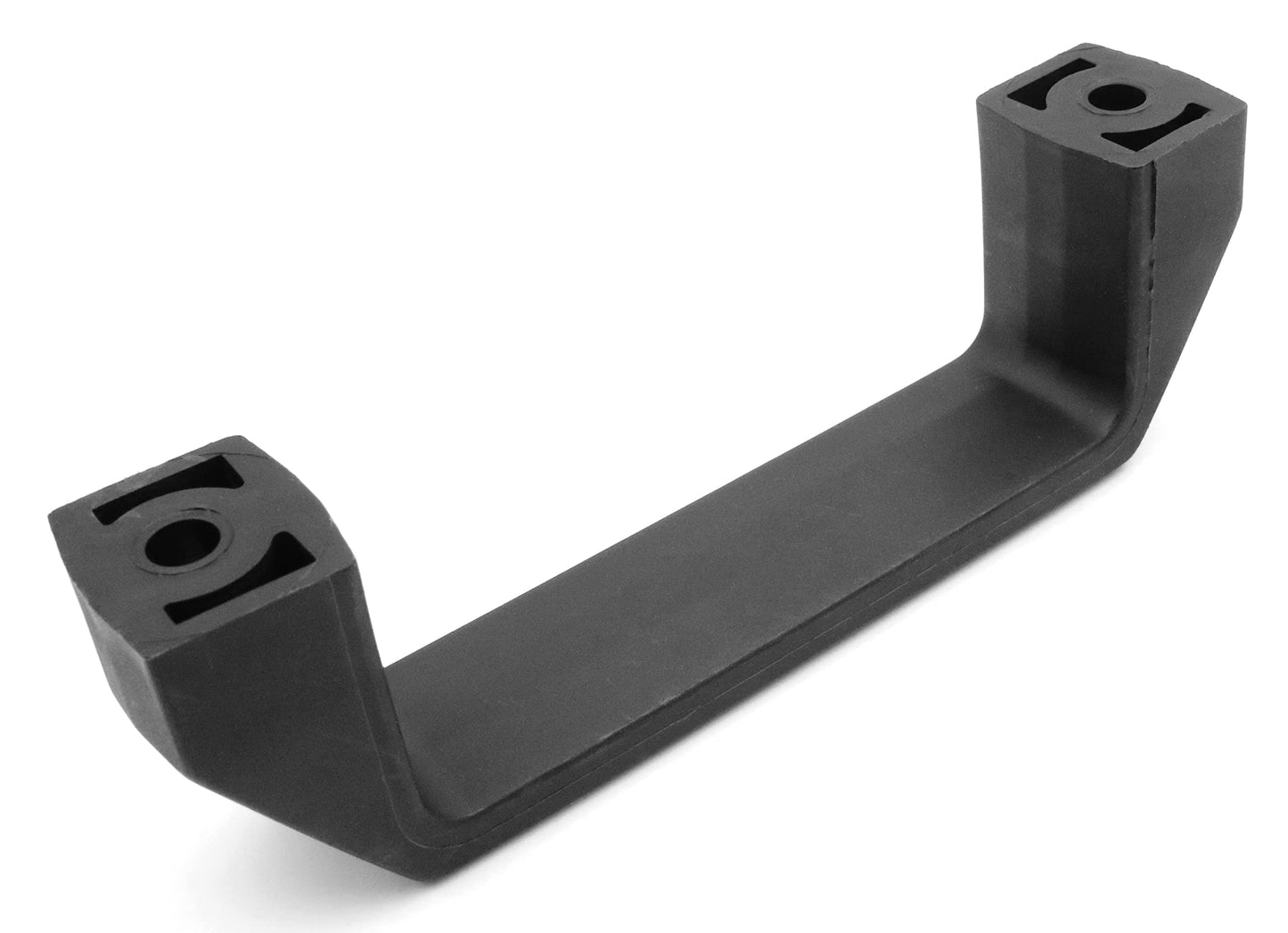 Design61 Bow Handle Set of 2 Handles Furniture Handle Made of Plastic 136 mm in Black