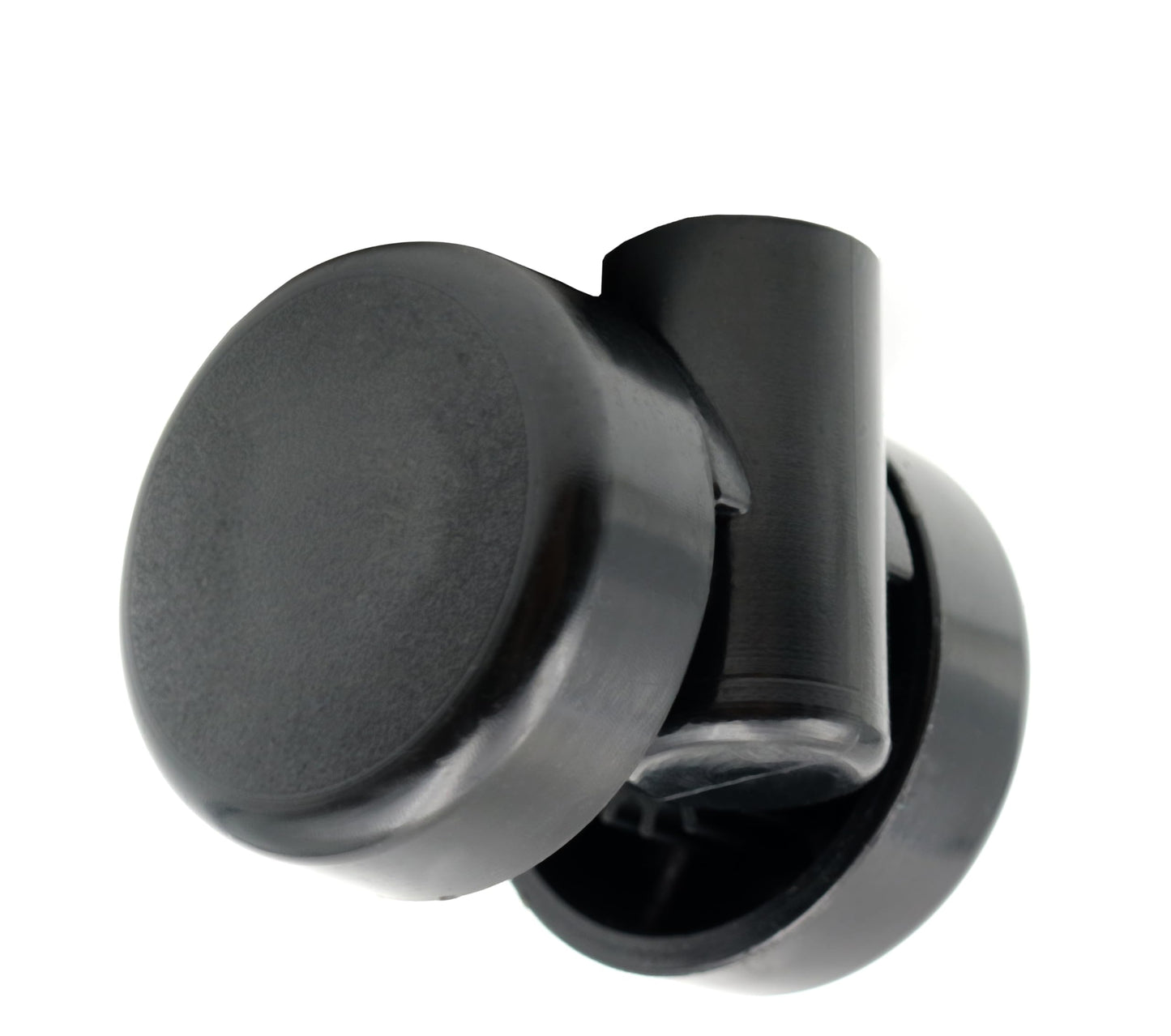 Design61 4er Set Universal Möbelrolle Ø 35mm Lenkrolle Laufrolle Rollen mit Anschraubplatte + Schraube