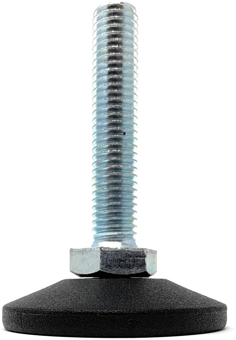 Design61 Set of 4 M8 x 50mm adjusting screw galvanized adjusting screw Ø 38mm