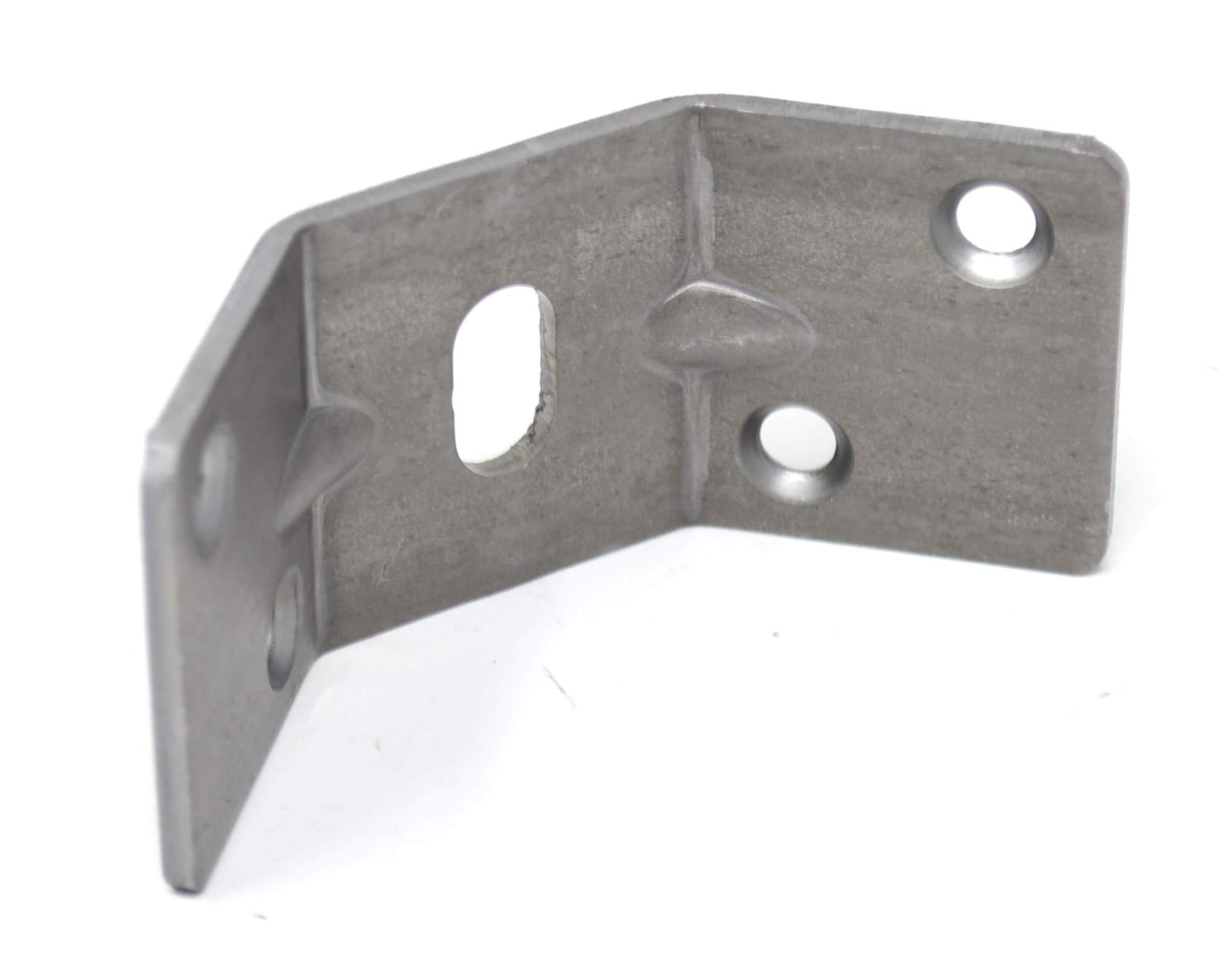 Design61 jeu de 4 ferrures d'angle pour pieds de table, acier 75 x 34,5 mm