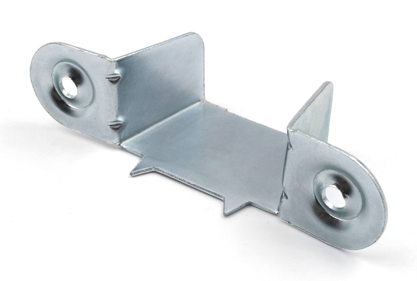 Design61 Set of 4 bed base connectors for single and double beds Base thickness 35mm for screwing Galvanized steel
