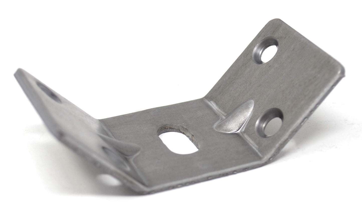 Design61 jeu de 4 ferrures d'angle pour pieds de table, acier 75 x 34,5 mm