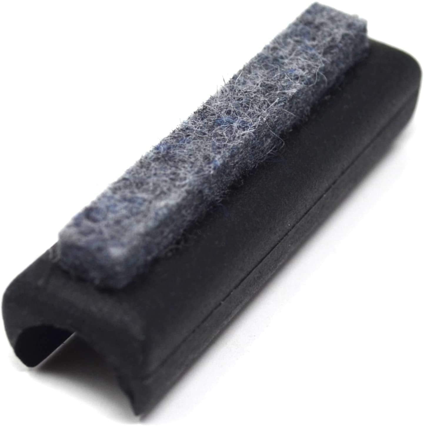 Design61 felt gliders set of 4 chair gliders floor protection gliders Ø 13-14 mm silencer furniture gliders clamp shell gliders with noise-dampening felt sliding surface