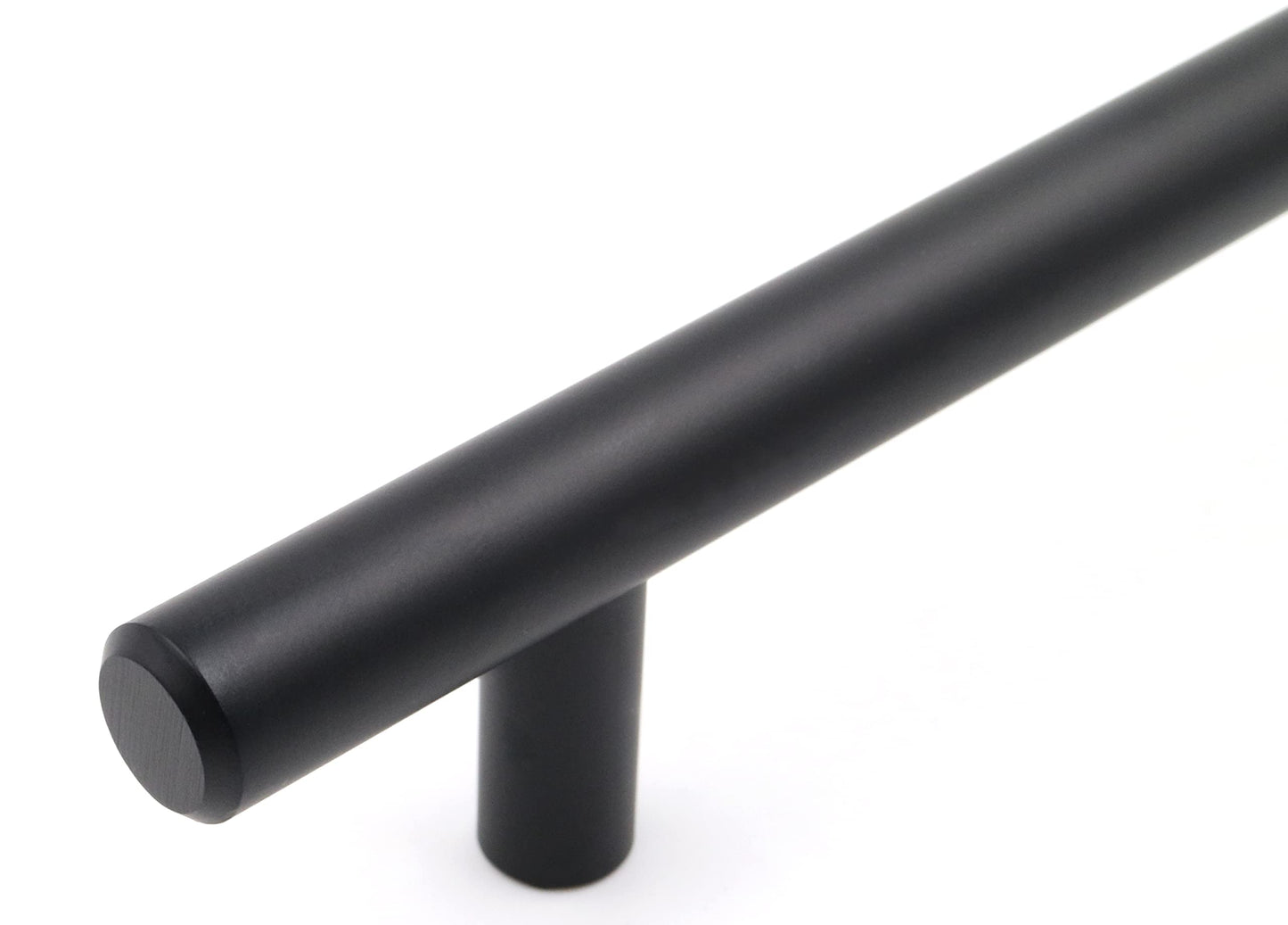 Design61 2x furniture handles 128mm handles for kitchen cabinets cupboard handles drawer handles in black