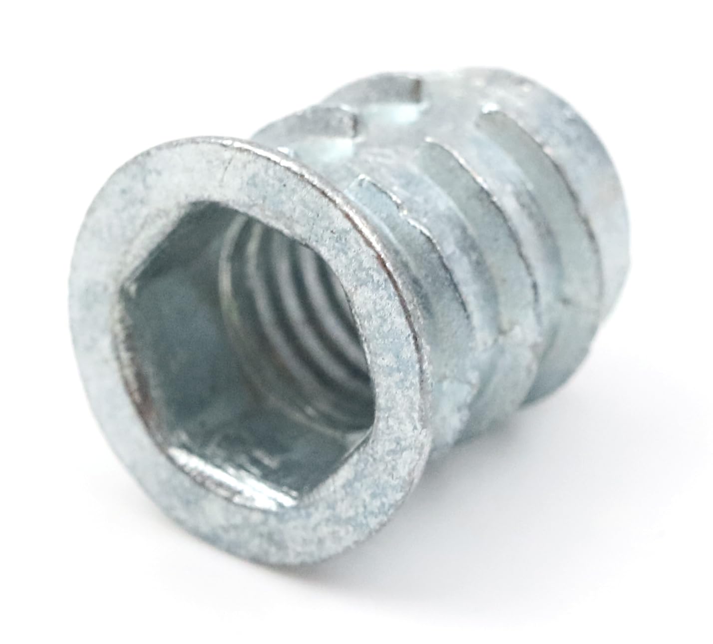 Design61 Set of 20 screw-in sleeves with 8mm hexagon socket screw-in sleeves M8 x 15mm screw-in nut wood thread insert