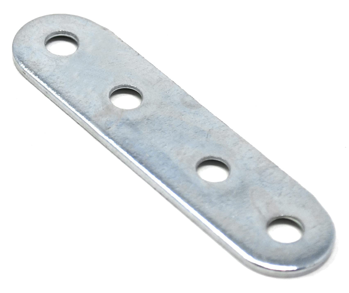 Design61 Set of 4 flat connectors, perforated plate, fixing plate, metal connector, wood connector, connecting plate 60mm