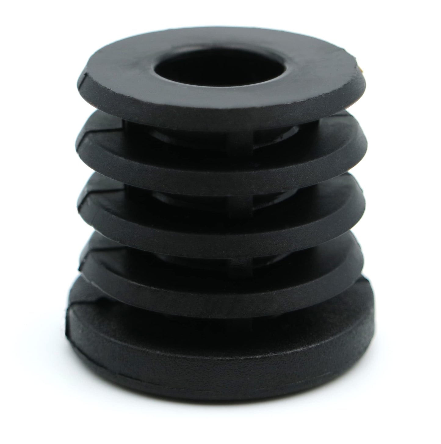 Design61 8x threaded plugs adjusting plugs for round tube with injected plastic thread Ø32 mm 1.5-2 mm with M8 internal thread