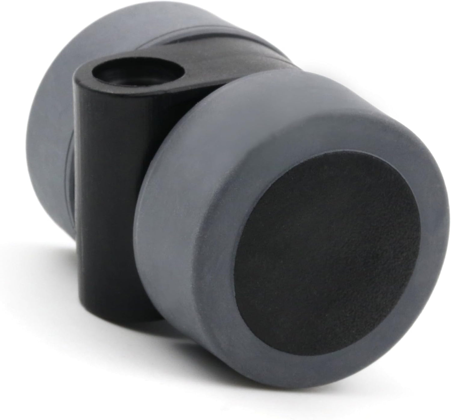Design61 4er Set Universal Möbelrolle Ø 40mm Gummirolle Rollen für Harte Böden (Set Hülse + Stift)